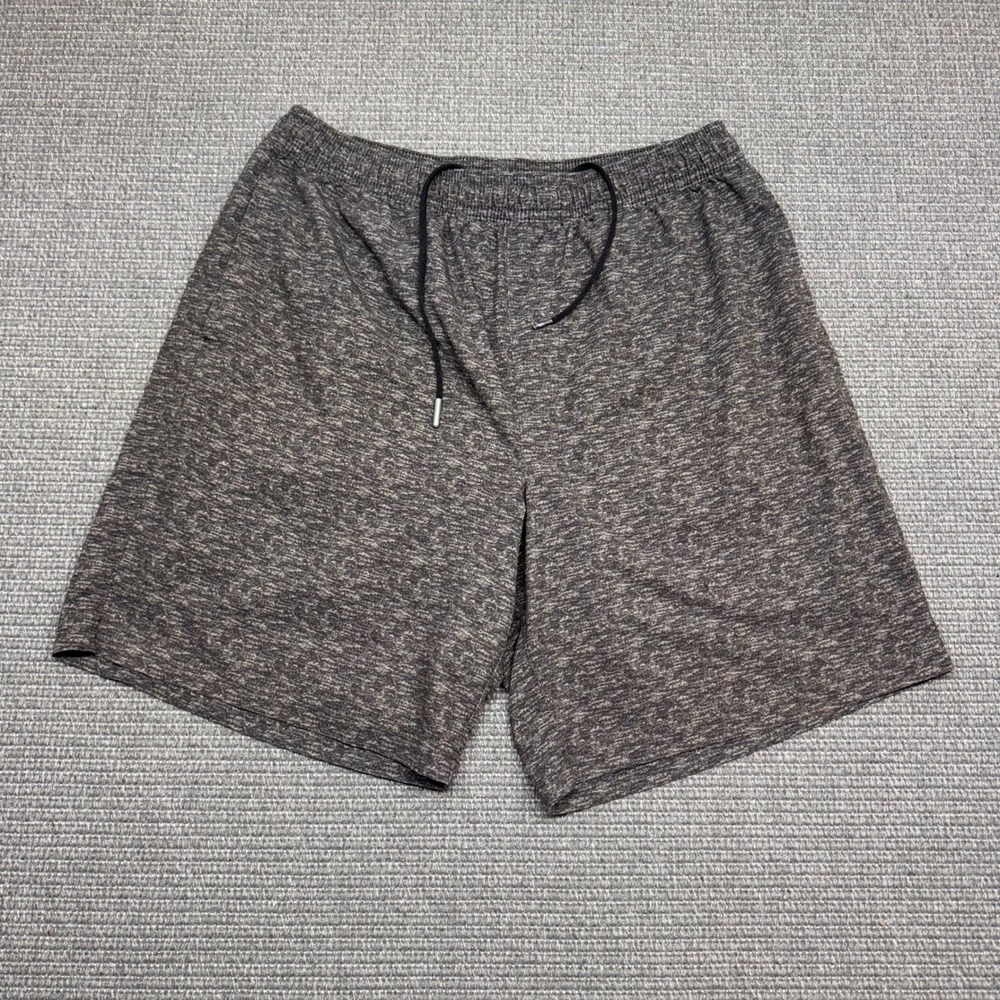 Chubbies Mens 7 Inch Inseam Performance Shorts Heathered Gray Large Drawstring